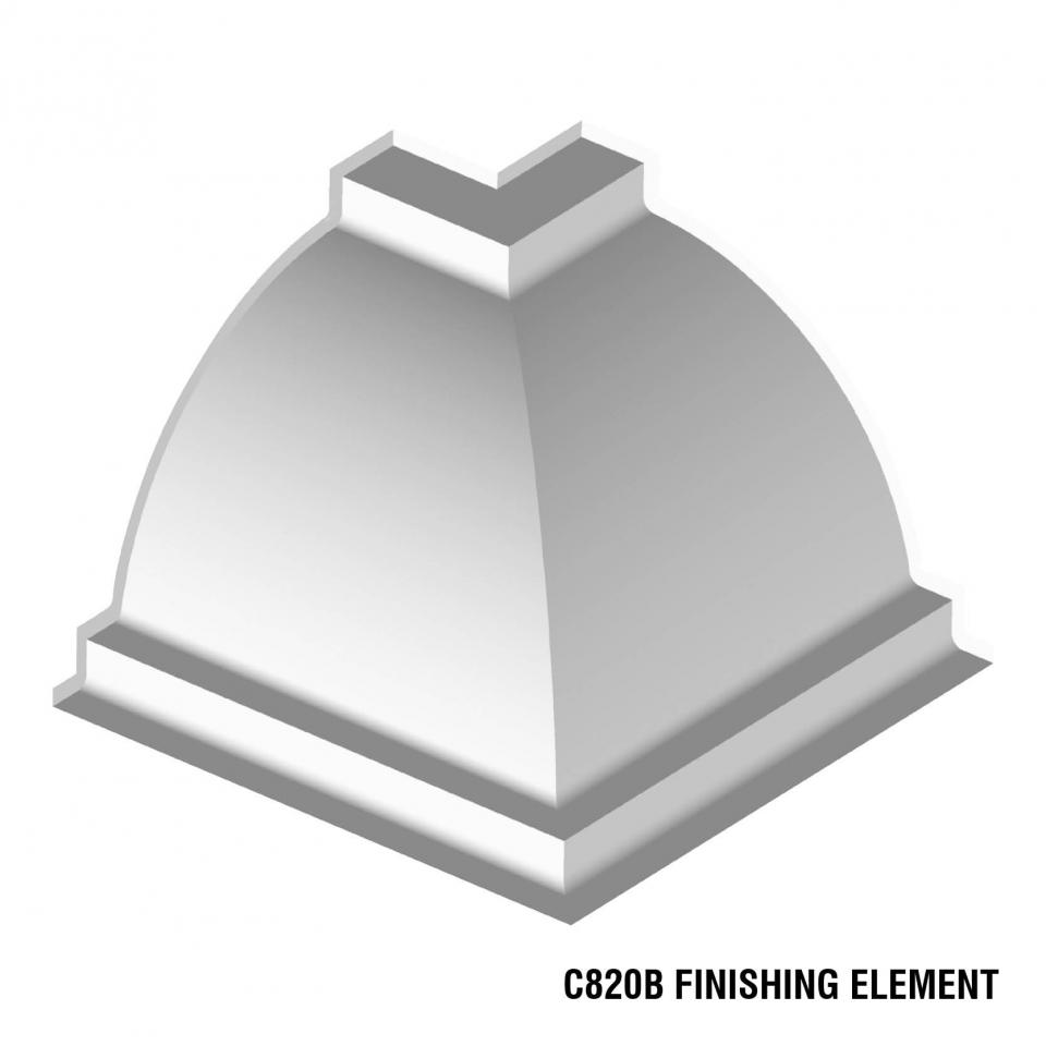 Unghi int 90° pentru C820 25x25x16